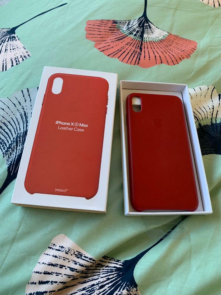 iphone xs leather case red iphone xs leather case red