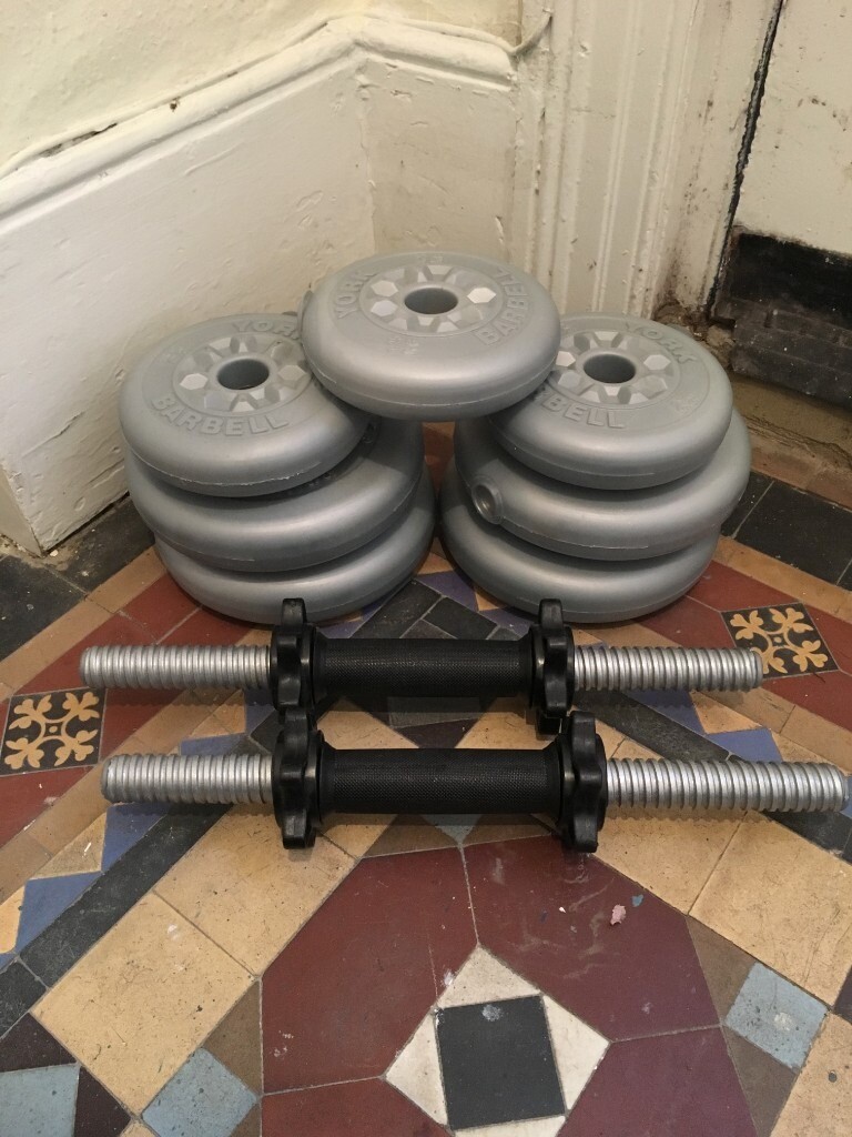 York Fitness Vinyl Barbell Set in Haringey, London Gumtree