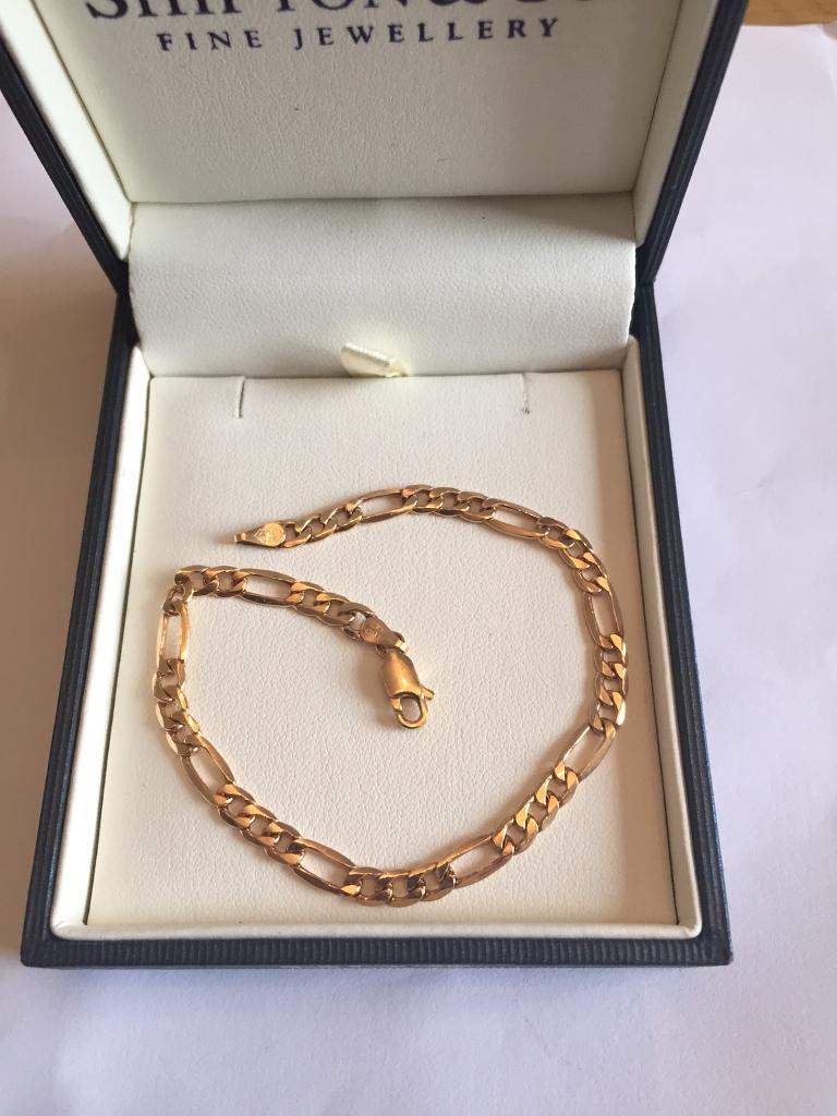 9ct gold 375 bracelet in Knowle, Bristol Gumtree