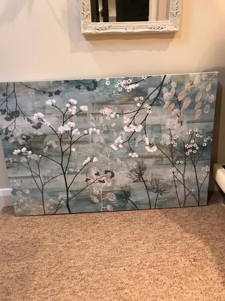 duck egg blue canvas print picture in Porthcawl, Bridgend