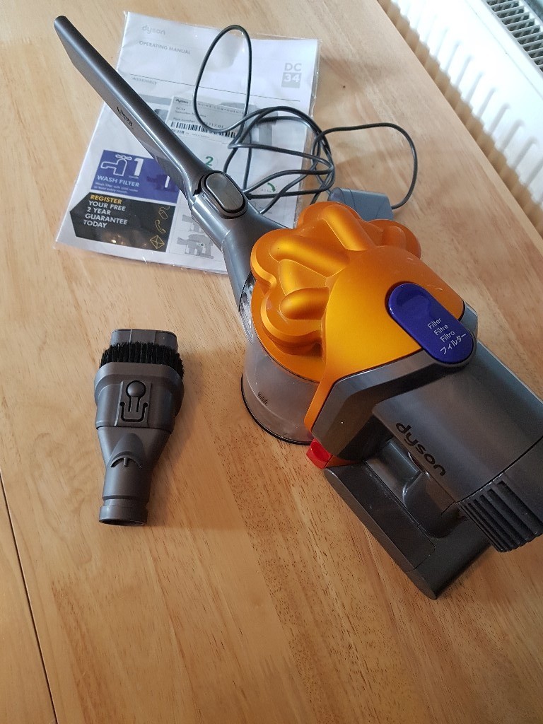 Dyson Dc34 Handheld Vacuum Cleaner Attachments And Charger