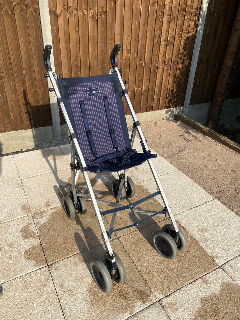 McLaren major elite pushchair buggy ages 38 approx special needs sen