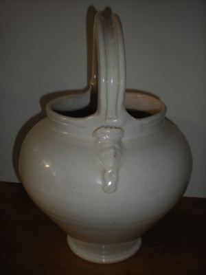 Watering Can Jug Pottery Vintage Italy Plant Water Pot