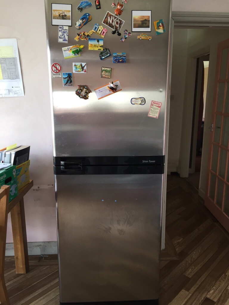 Bosch Silver Tower fridge/freezer in Claygate, Surrey Gumtree