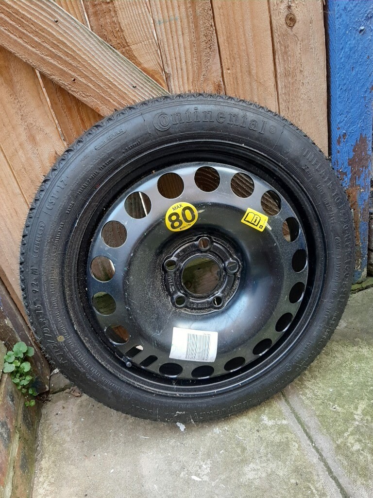 Space Saver Tyre NEW fits Vauxhall Astra. 5 locking nuts in Aigburth