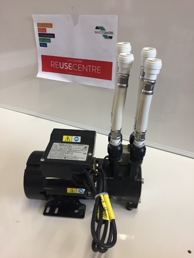 Nabis 1.6 bar T/END Positive Head Twin Shower Pump (USED) in Newport