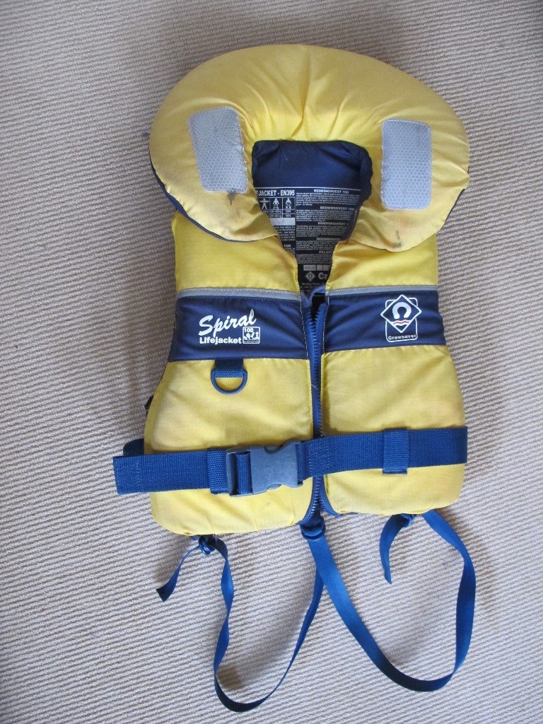 Crewsaver Spiral 100N Child Lifejacket 6676cm 2030Kg in Trinity