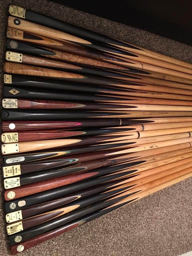 Vintage snooker cue collection | in Sheffield, South Yorkshire | Gumtree
