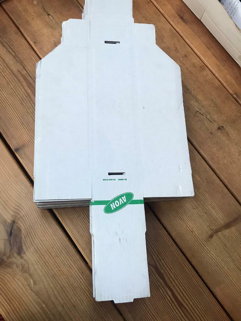 Cardboard Avon storage boxes (pack of 10) in Gilmerton, Edinburgh Gumtree