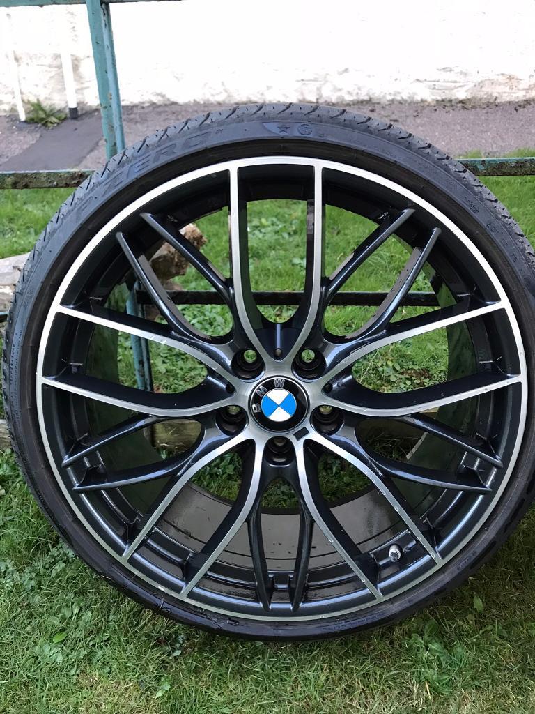 BMW 20” alloys / wheels and tyres. 405m style. Genuine in Aberdeen