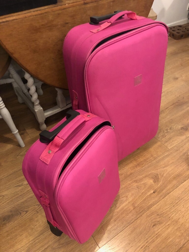 Suitcase set Pink in Westbury On Trym, Bristol Gumtree