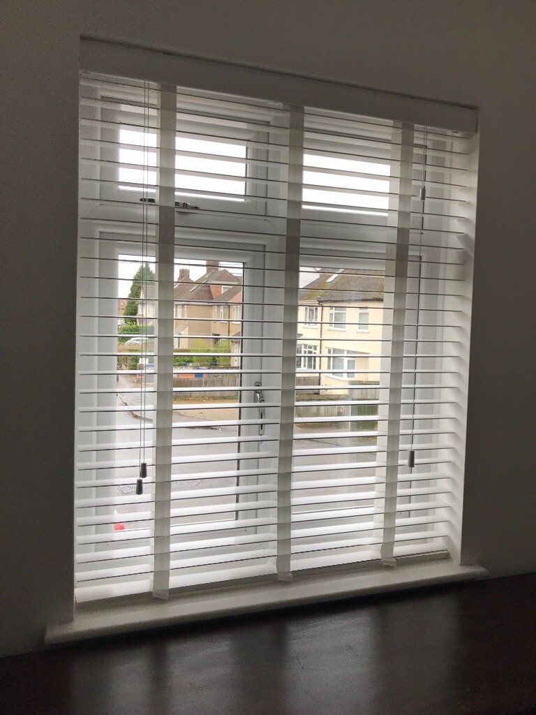 Pure white blinds in Oxford, Oxfordshire Gumtree