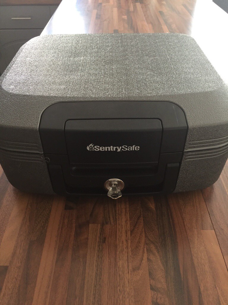 Sentry safe box, fireproof and waterproof in Chepstow, Monmouthshire