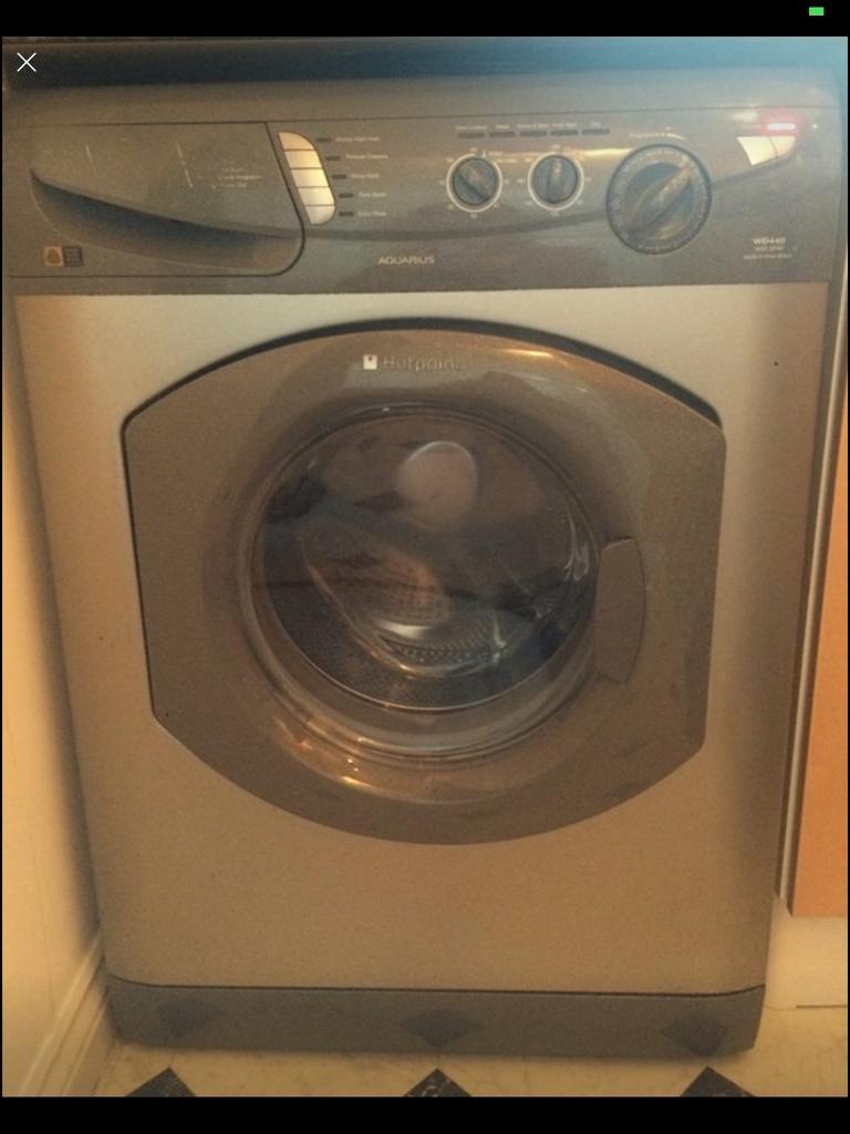Hotpoint washer dryer Aquarius WD440 1400 spin sold subject to