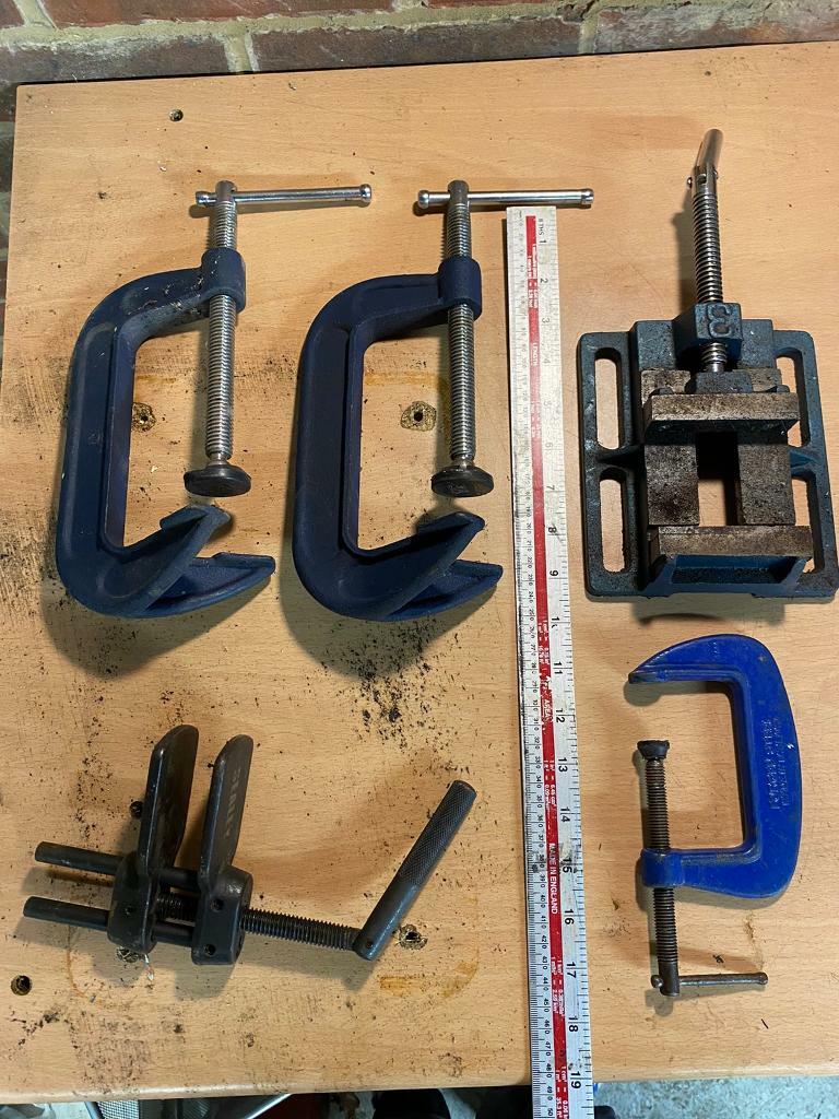 Heavy duty clamps / vices in Locks Heath, Hampshire Gumtree