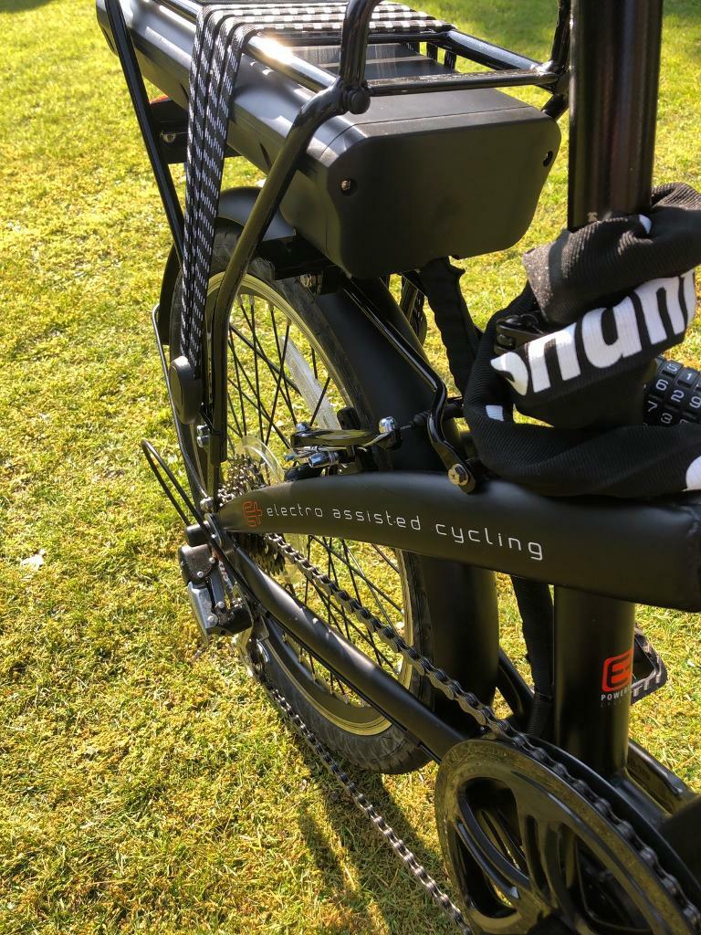 folding electric assist bike