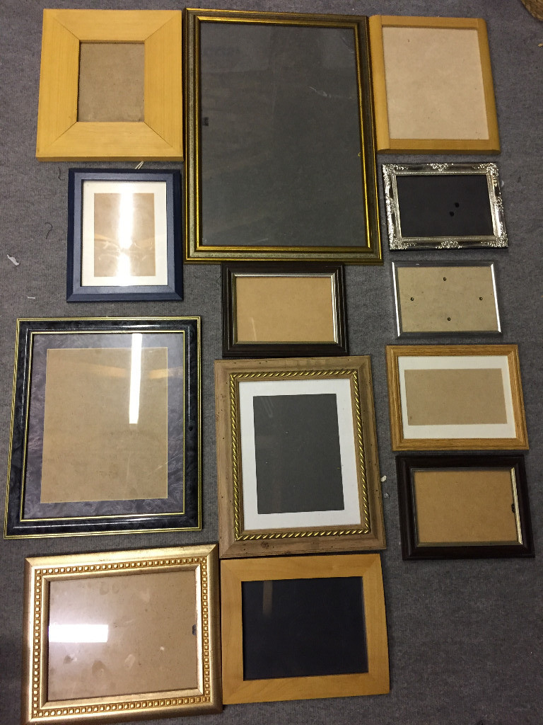 Photo Frames Various Sizes, Job lot Or Sold Separate in Birstall