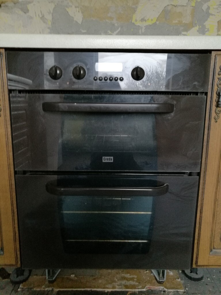 Creda under unit free standing Electric S420E double oven cooker in