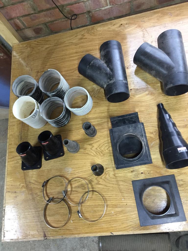 100mm Dust extractor fittings and hoses in Darlington, County Durham