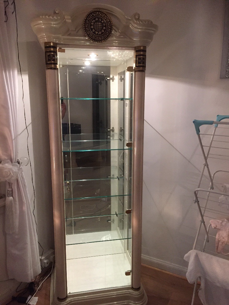 Italian Furniture Versace Display Cabinet RRP 1700 In Denny