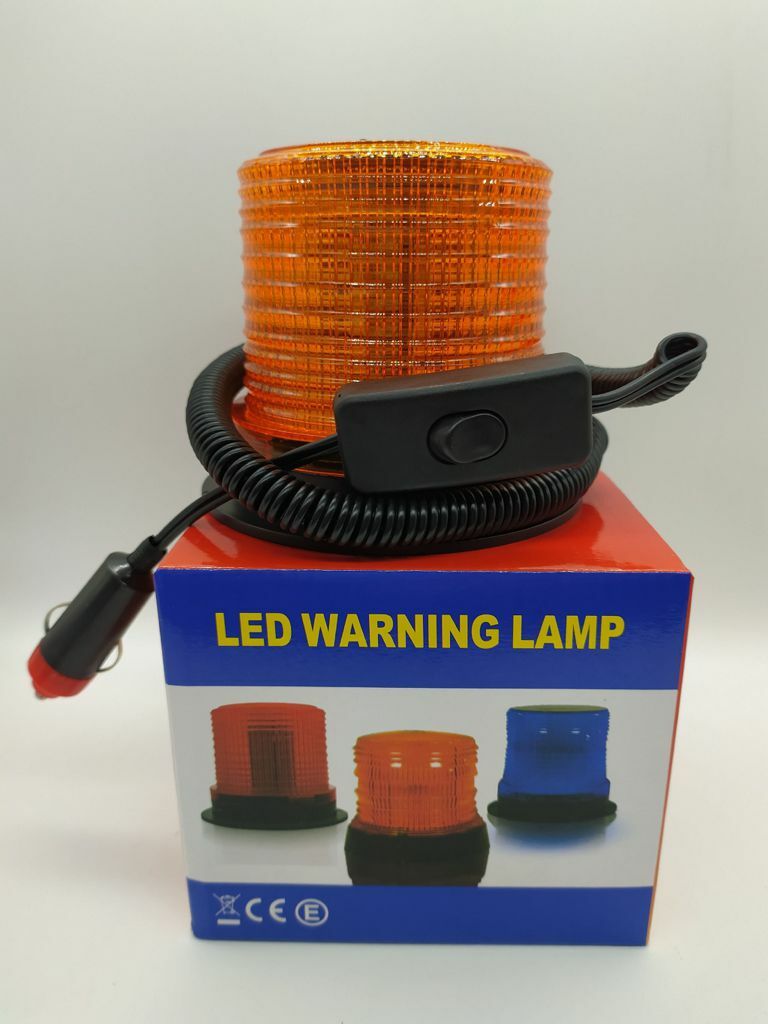 Lampeggiante 30 LED Segnalatore Emergenza Rotante Calamita Magnetico Auto Camion