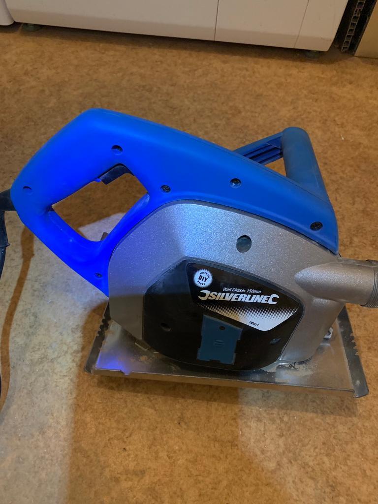 Silver line wall chaser power tool. 1200 watt | in Cheltenham