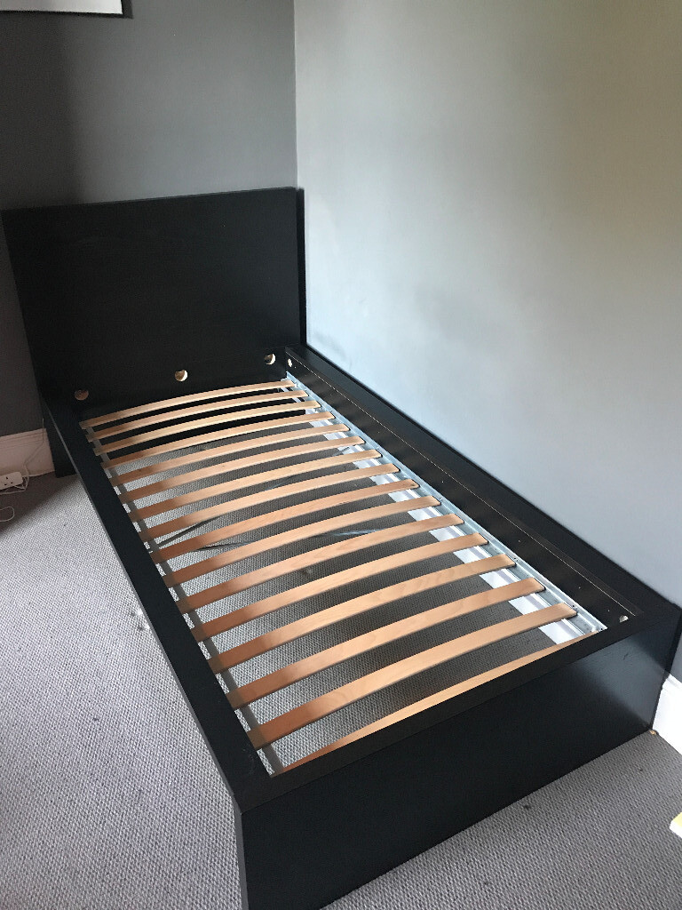 Black Ikea MALM Single Bed Frame in Banbury, Oxfordshire Gumtree