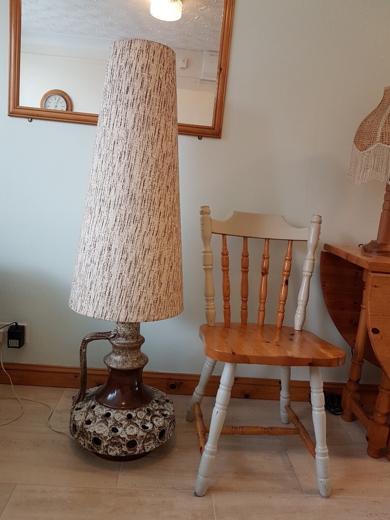 Large Stein Keramik 70s Retro Fat Lava West German