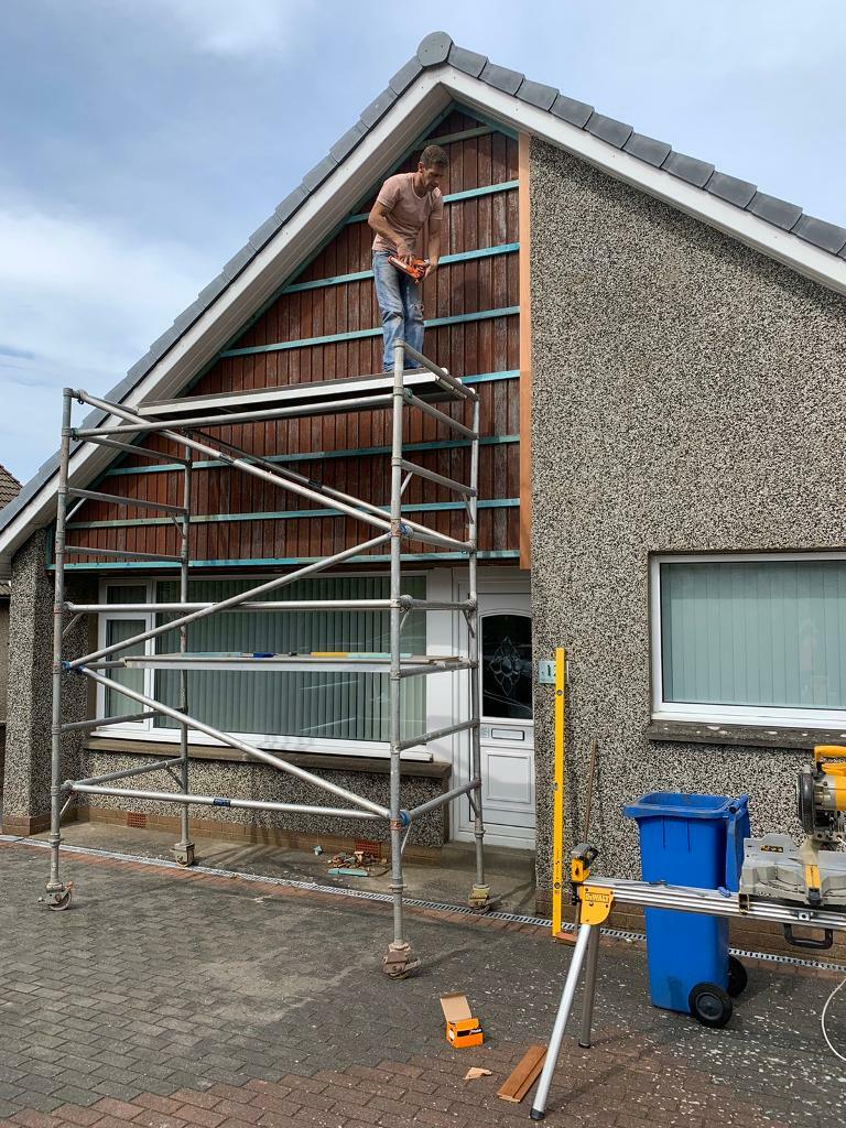 Boss Youngman SGB scaffold aluminium tower scaffolding in Cowdenbeath