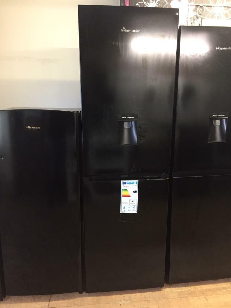 Black fridge freezer with water dispenser in Armley, West Yorkshire