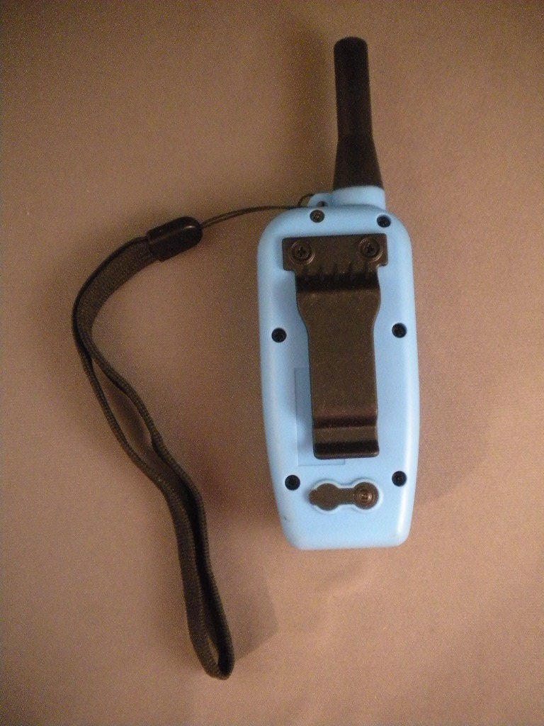 SODOG Remote Control ONLY  Training Dog Collar Receiver Baby Blue w/ Belt Clip