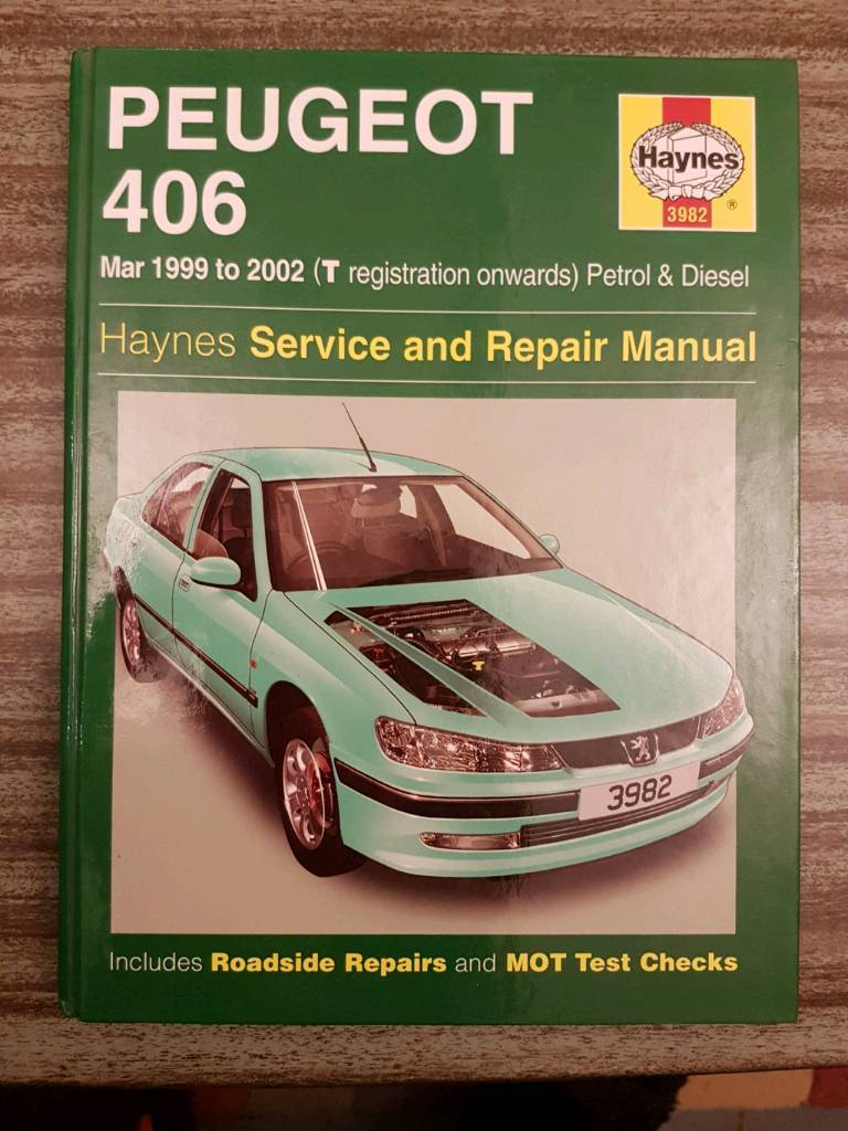 Haynes manual Peugeot 406
