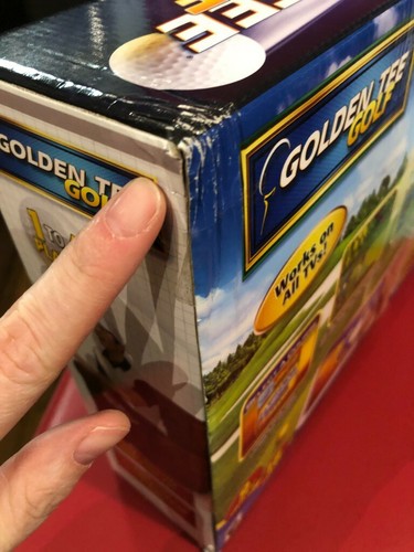 NEW in Box Golden Tee Golf Video Game Plug & Play By Jakks Pacific