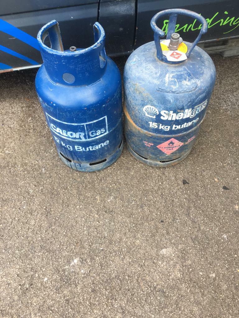 2 empty gas bottles in StokeonTrent, Staffordshire Gumtree