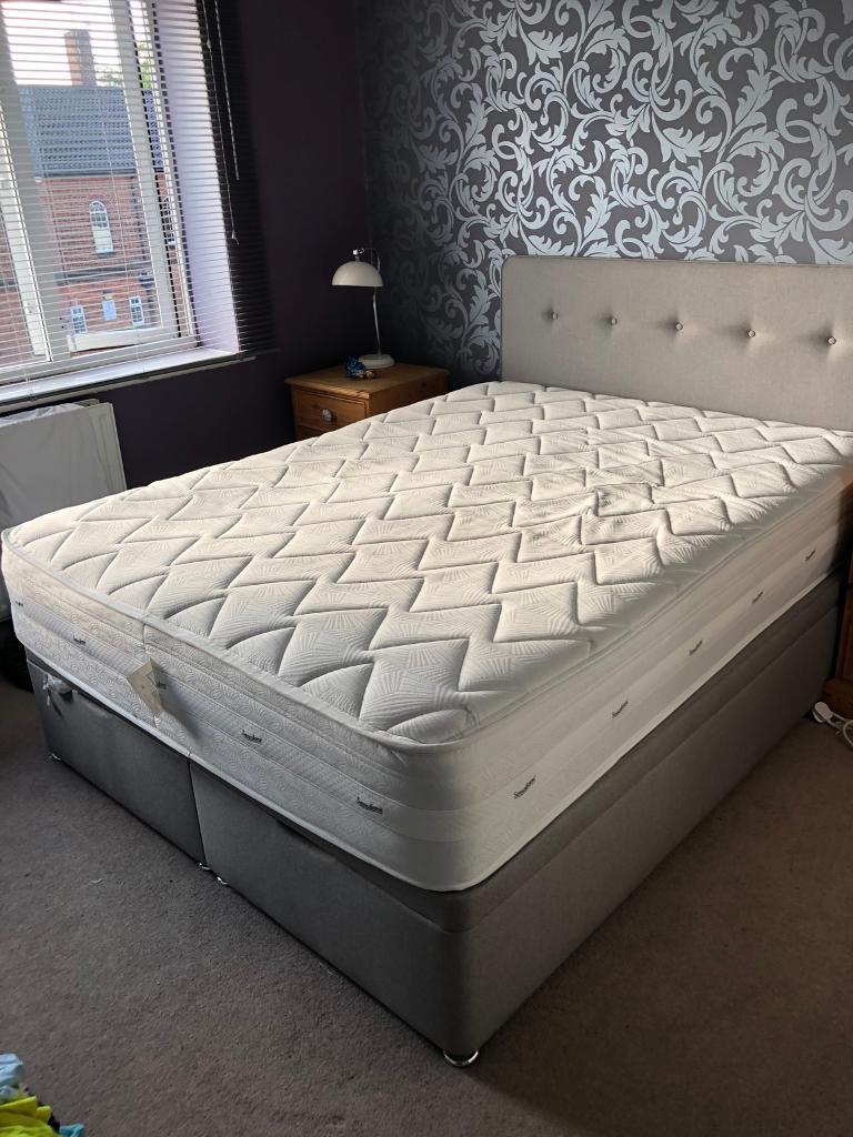 Must go by 14th!! Quick sale needed!! Bensons for Beds King Size Grey