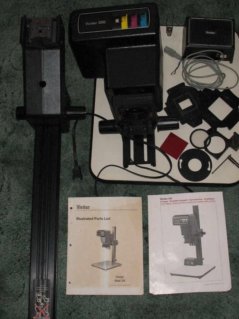 DARKROOM EQUIPMENT COLOUR ENLARGER, TIMER, COLOUR ANALYSER in