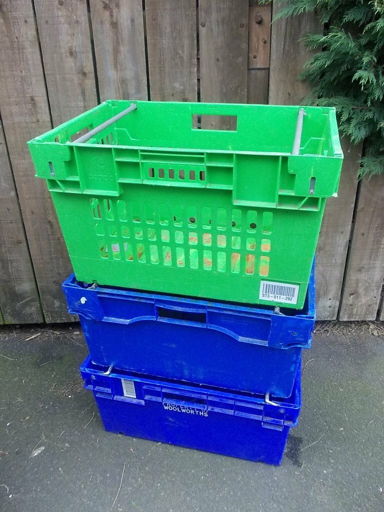 3 x very large stackable storage crates heavy duty in Newcastle, Tyne