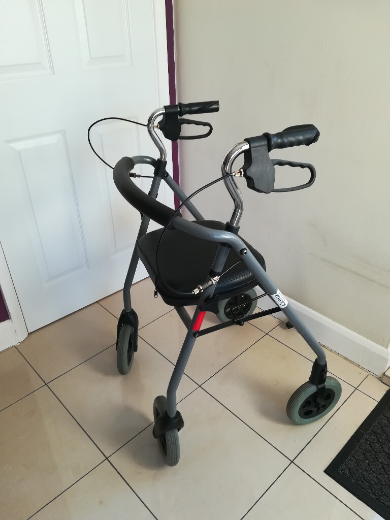 4 Wheel Mobility Walker with Seat in Gainsborough, Lincolnshire Gumtree