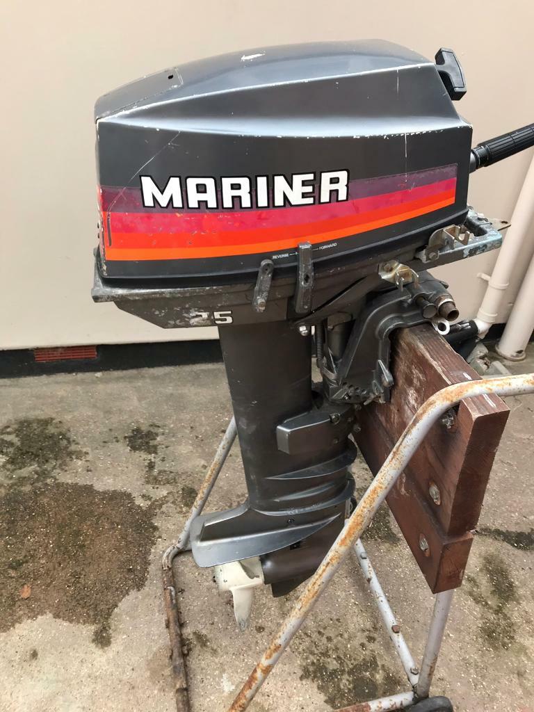 Mariner 25hp longshaft outboard motor in Ferndown, Dorset Gumtree