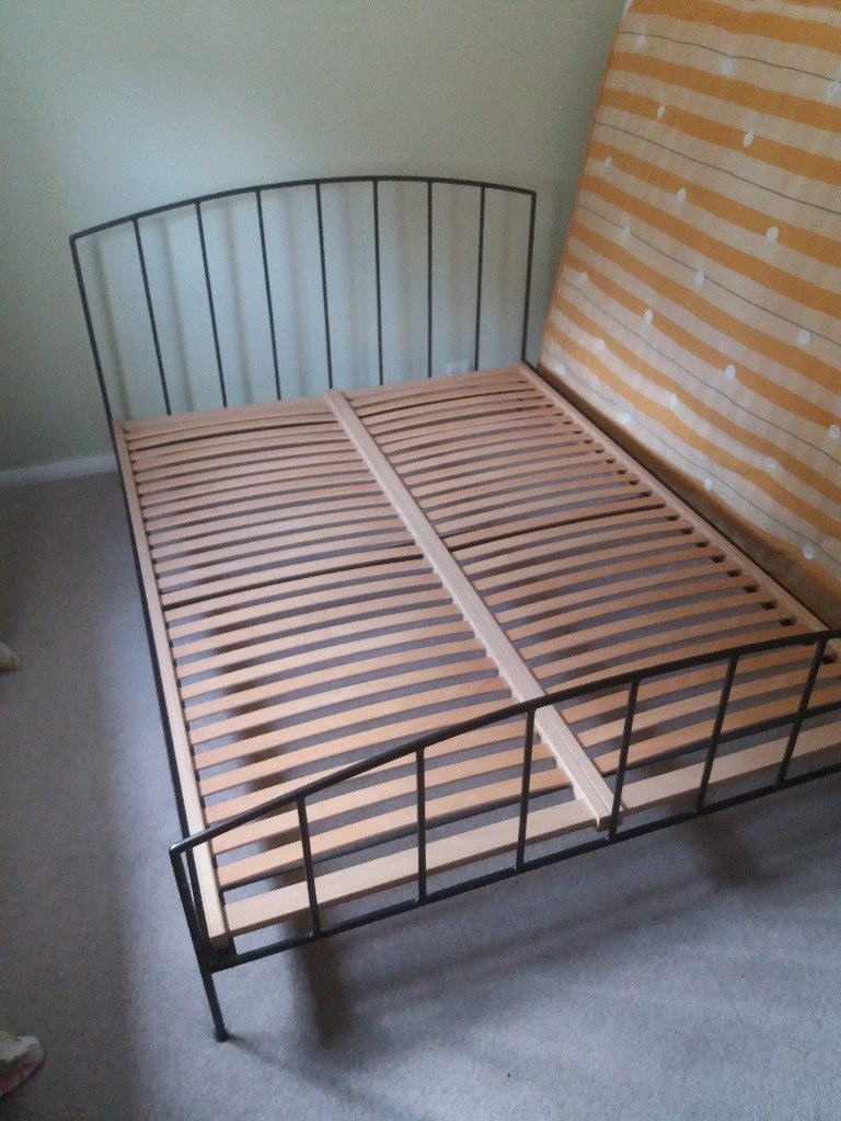 Habitat Black Metal Bed Frame in Norwich, Norfolk Gumtree
