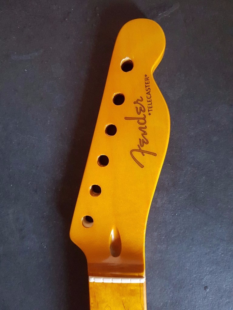 Brand new replacement telecaster neck with 1950's Fender decal in