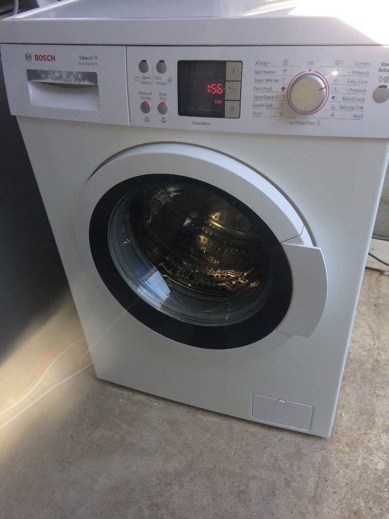 **BOSCH**VARIO PERFECT**EXXCEL 8**WASHING MACHINE 8 KG ENERGY RATING A