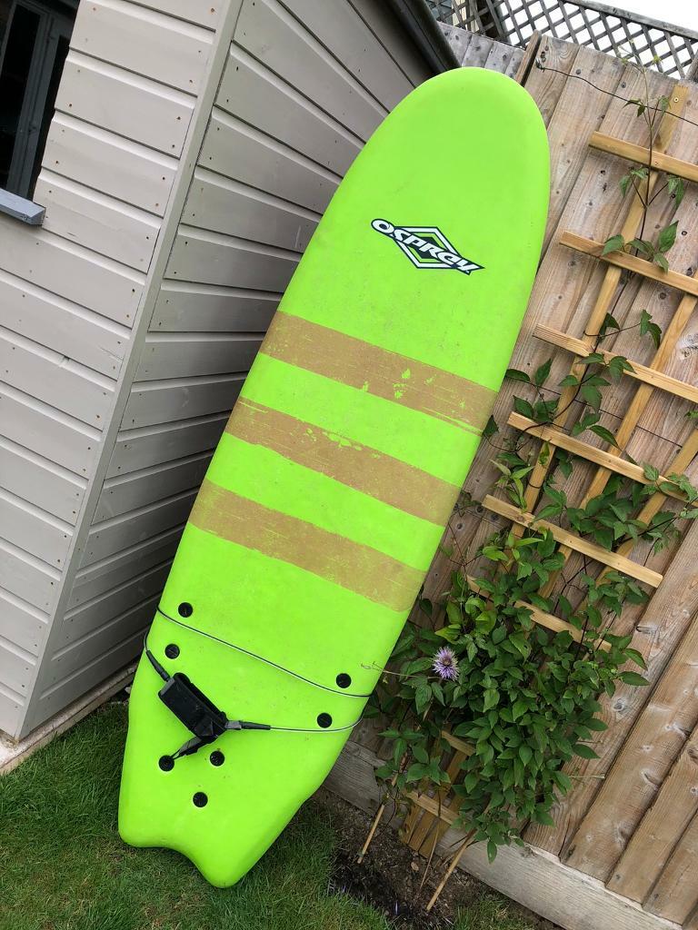 Osprey Foam Softboard Surfboard 6ft Beginners in Langport, Somerset