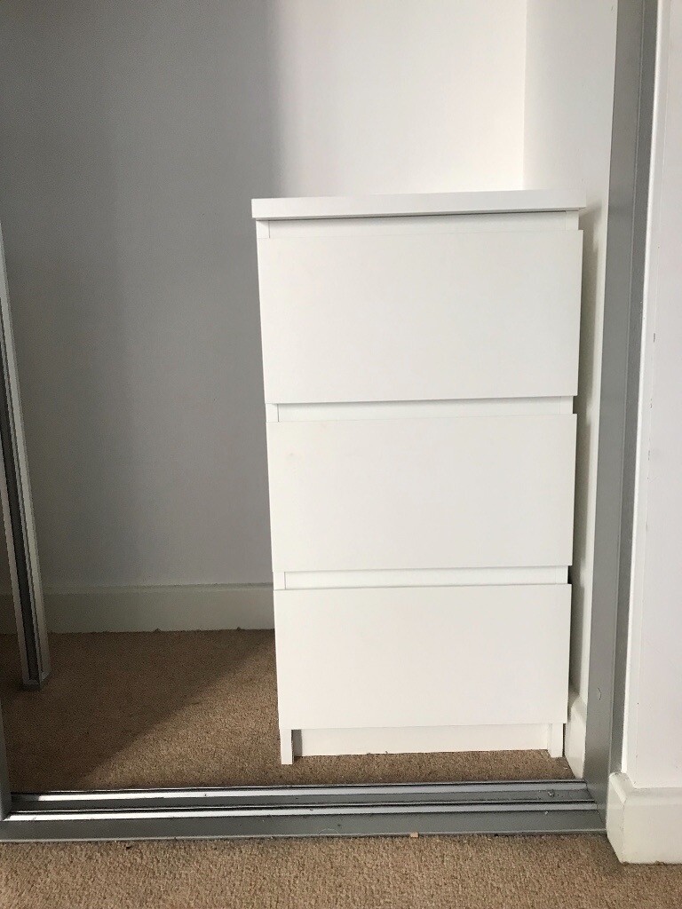 Ikea MALM chest of 3 drawers in Bristol Gumtree