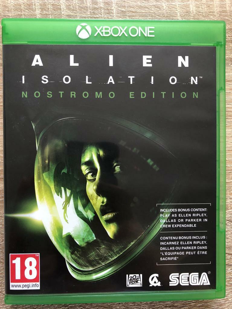 Alien Isolation Xbox One In Great Yarmouth Norfolk Gumtree