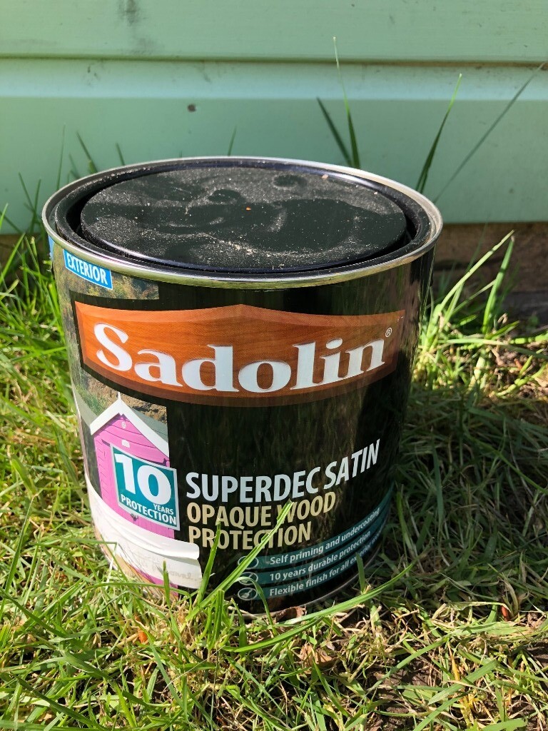 Sadolin Superdec Light Green Timber Paint 2.5l in Troon, South Ayrshire Gumtree