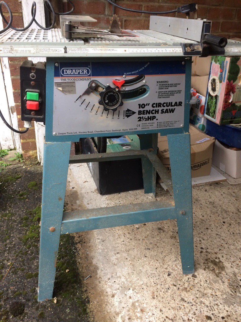 Draper 10” Circular Bench Saw in Reigate, Surrey Gumtree