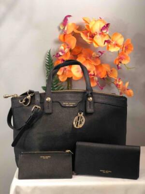 Henri Bendel ブラック トートバッグ Henri Bendel - 専用 ヘンリベンデル HENRIBEDEL トートバッグ