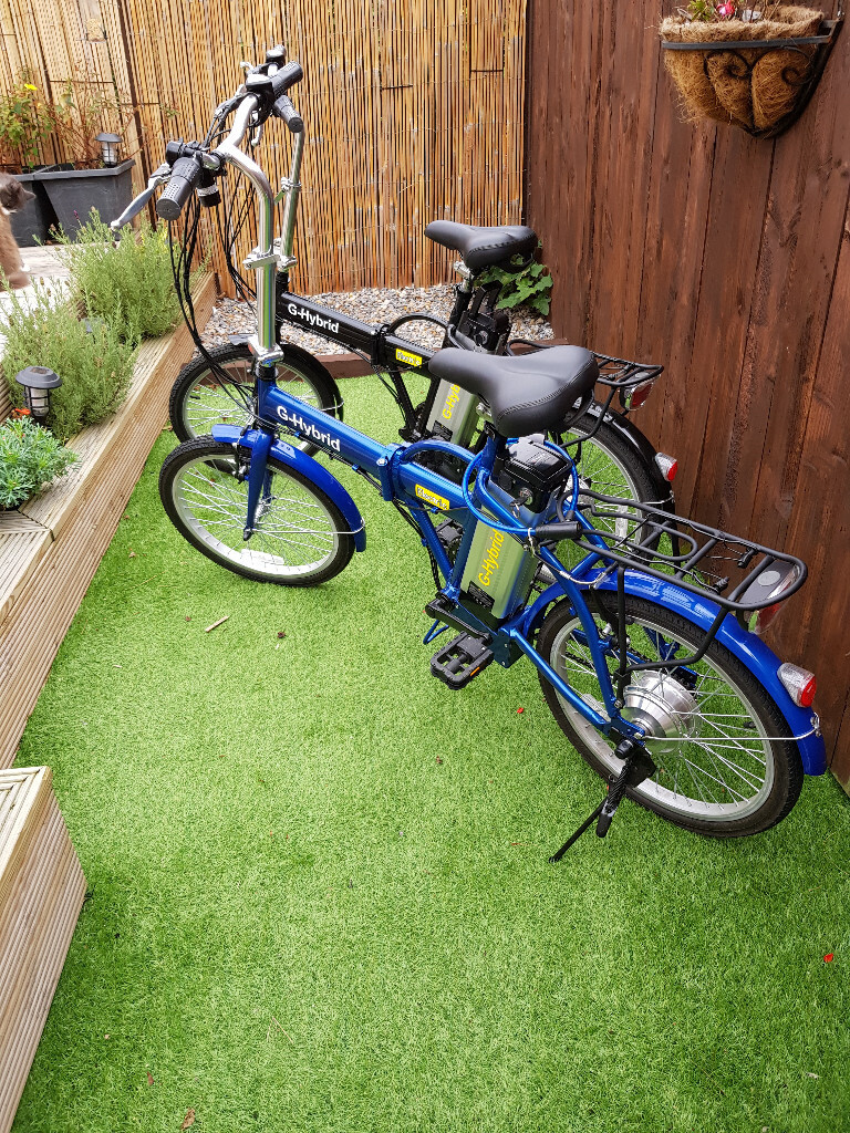 Electric Folding bike Throttle GHybrid City Ebike 24v 250w Motor UKG04