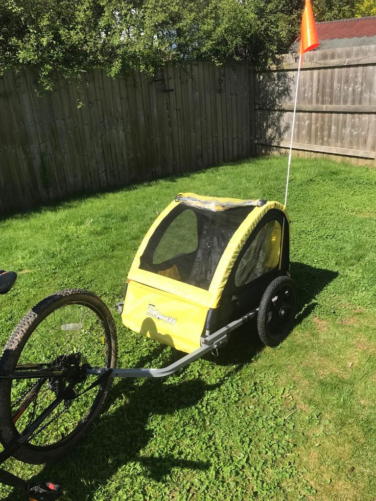 halfords bike trailer review